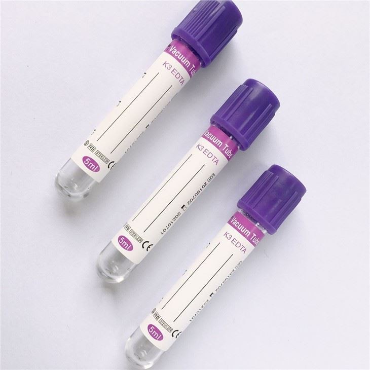 EDTA K2 K3 Blood Sample Collection Tubes