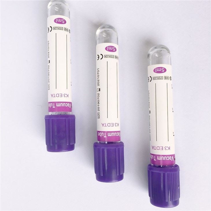 EDTA K2 K3 Blood Sample Collection Tubes