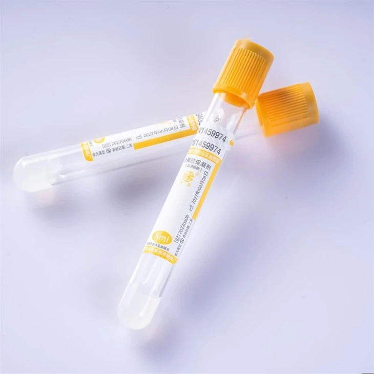 Gel & Clot Activator Tube Serum Blood Collection Tube