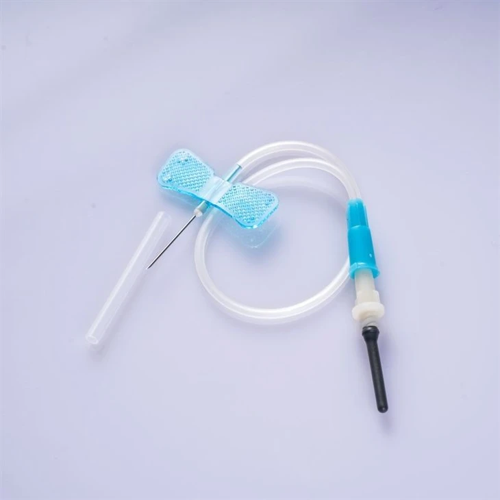 Butterfly Needle Set For Single Use With Luer Adapter
