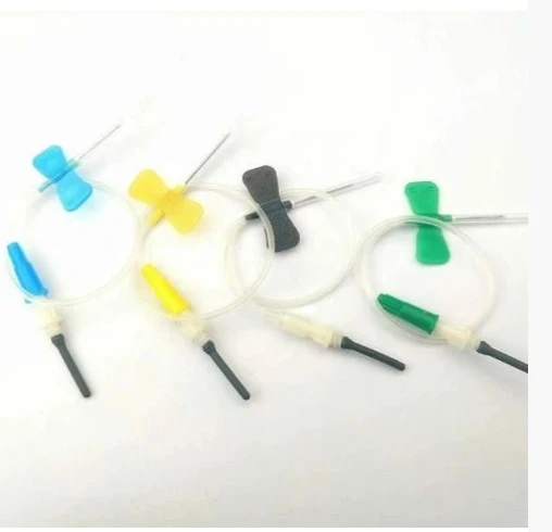 Disposable 21G Safety Butterfly Blood Collection Needle
