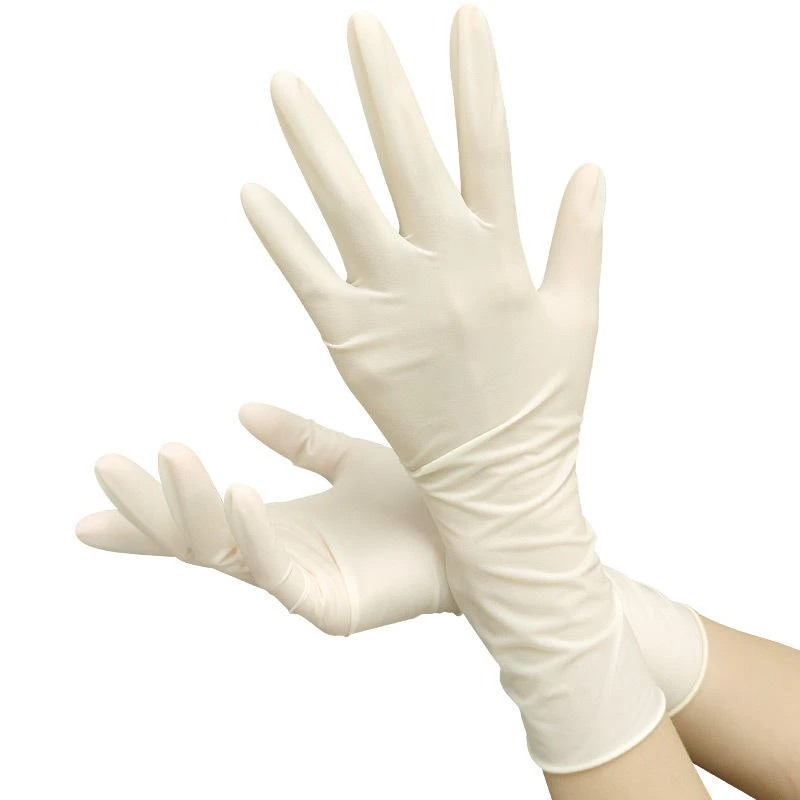 Menig Latex Llawfeddygol Di-haint tafladwy