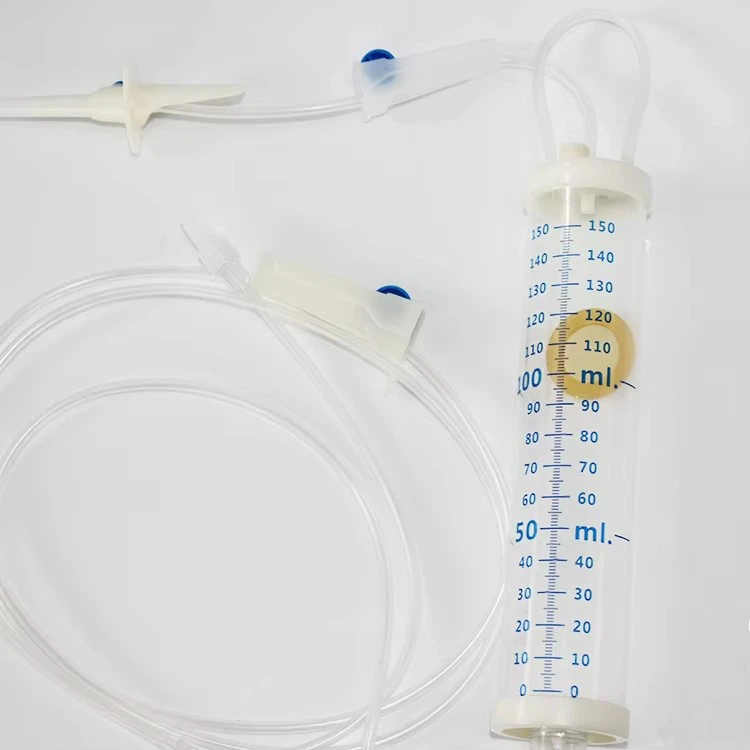 Set Diferu Cyfanwerthu Tafladwy Iv Trwyth Set Gyda Burette