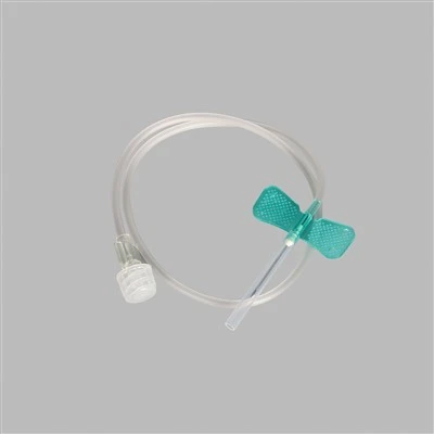 Gwythïen groen y pen adain glöyn byw Set 20G-25G