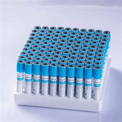 Gwasanaeth OEM 2ml 3ml 4ml 6ml 7ml 10ml Cap Glas 3.2% Sodiwm Citrad PT Tiwb