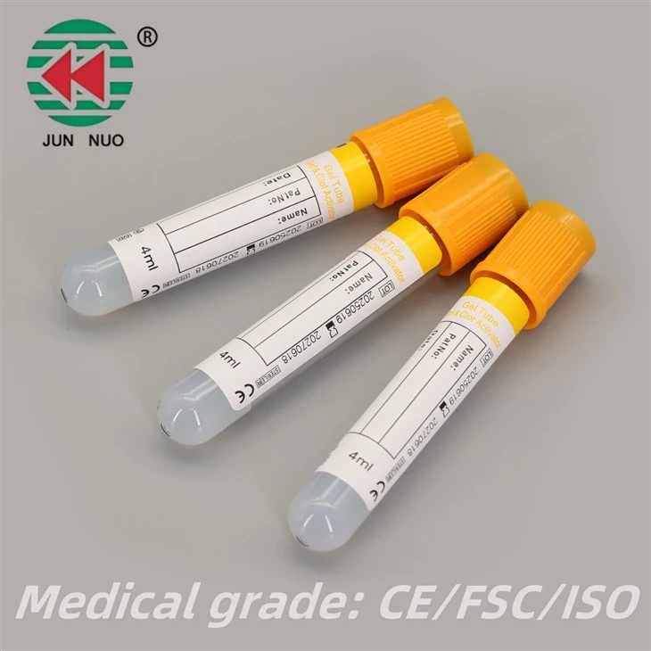 Separation Gel+Clot Coagulant Vacuum Blood Sample Collection Tube PET Or Glass suppliers